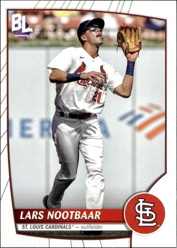 2023 Topps Big League Lars Nootbaar #26 baseball trading card front