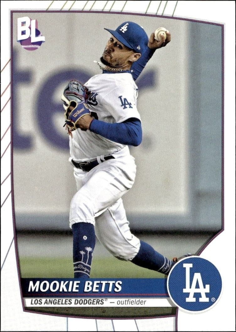 2023 Topps Big League Mookie Betts #100 baseball trading card front