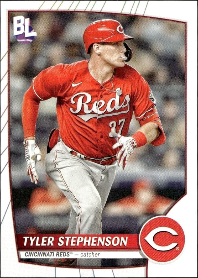 2023 Topps Big League Tyler Stephenson #46 baseball trading card front