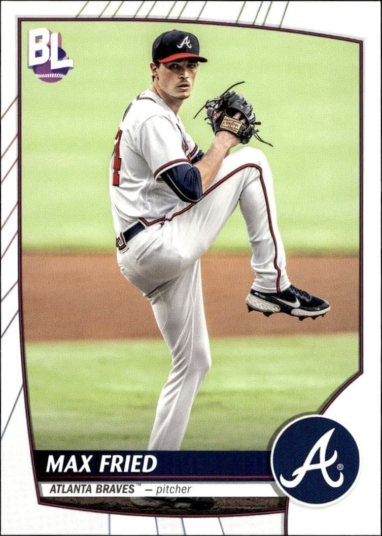 2023 Topps Big League Max Fried #105 baseball trading card front