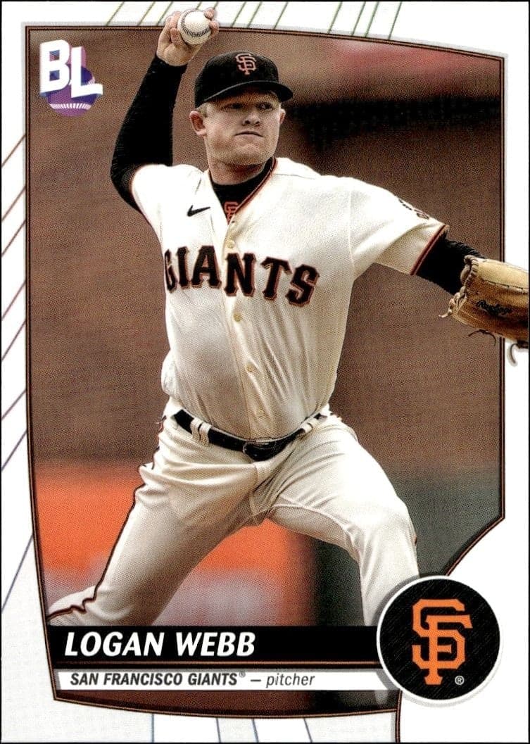2023 Topps Big League Logan Webb #140 trading card