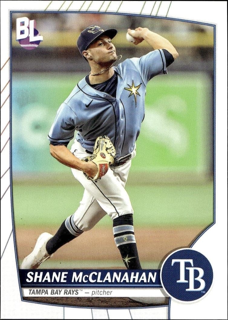 2023 Topps Big League Shane McClanahan #76 baseball trading card front
