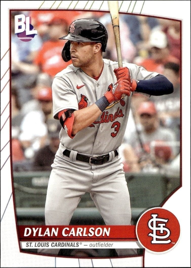 2023 Topps Big League Dylan Carlson #74 baseball trading card front