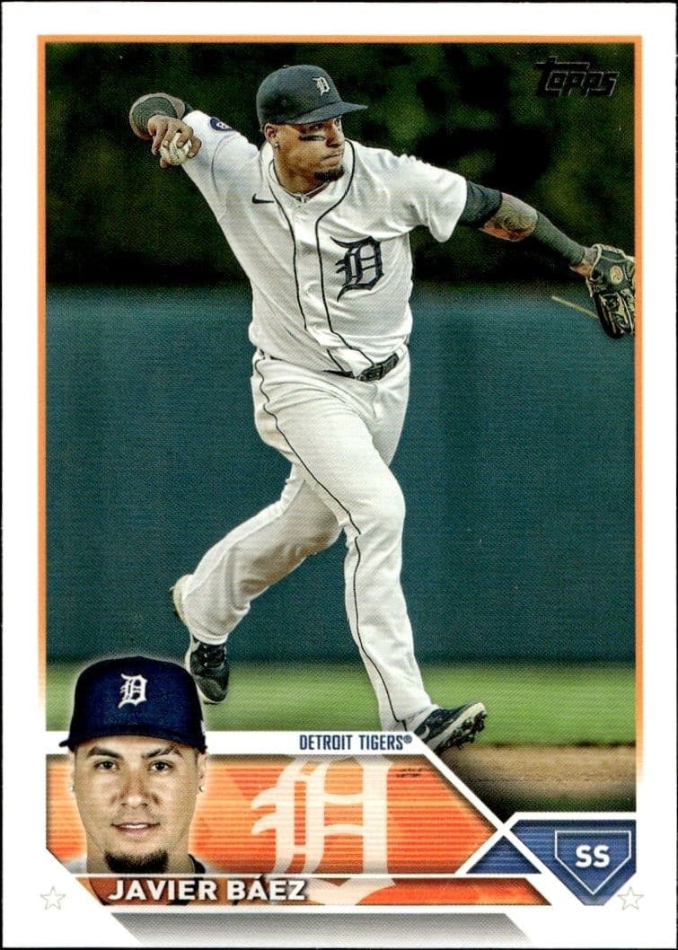 2023 Topps Javier Baez #641 baseball trading card front