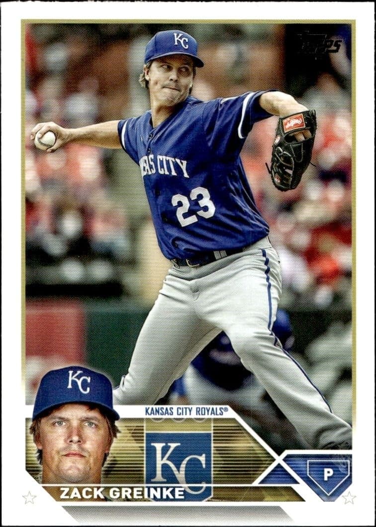 2023 Topps Series 2 Zack Greinke #420 trading card