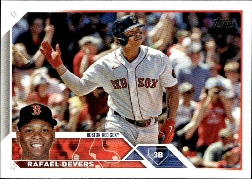 2023 Topps Series 1 Rafael Devers #11 trading card