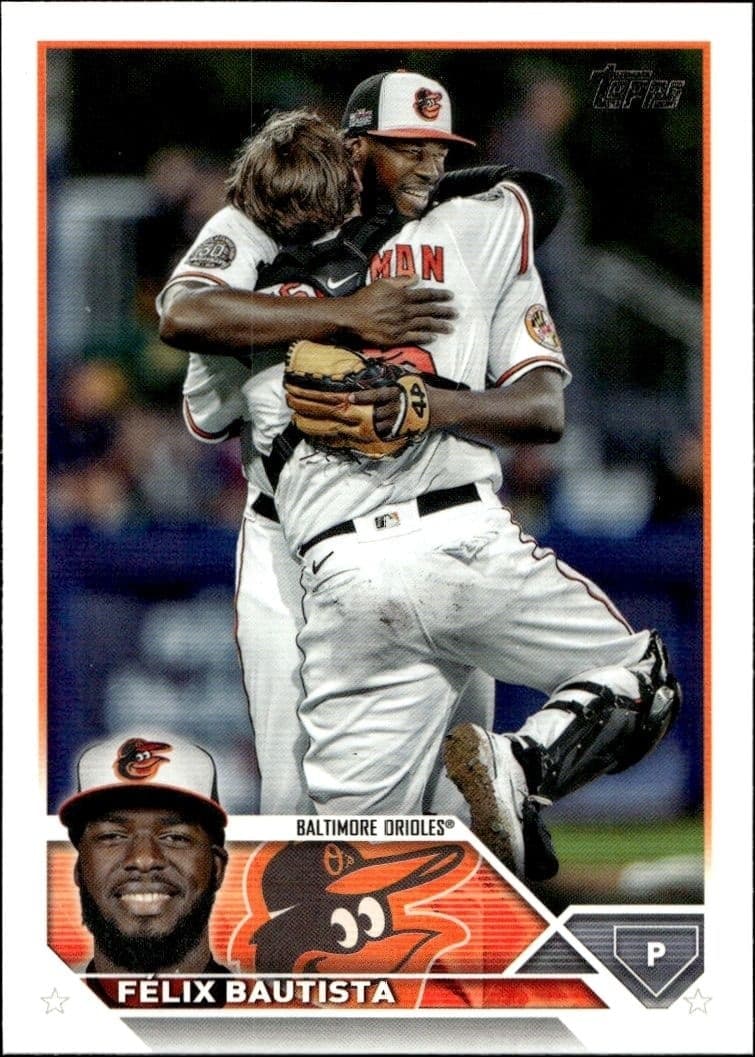 2023 Topps Felix Bautista #510 baseball trading card front