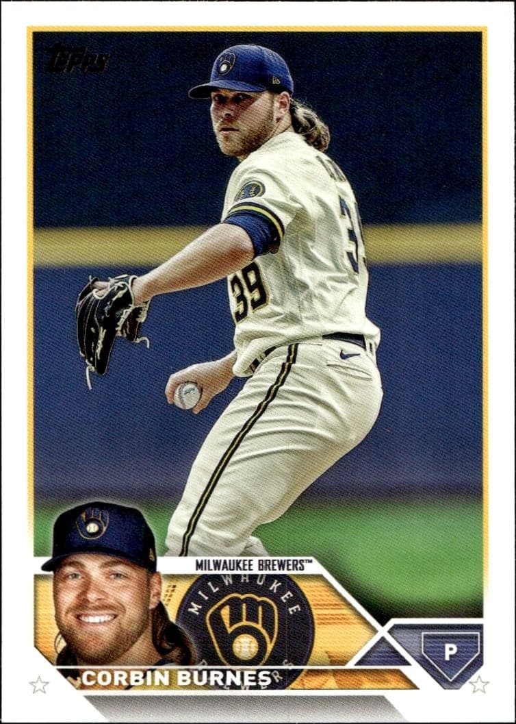 2023 Topps Series 1 Corbin Burnes #225 trading card