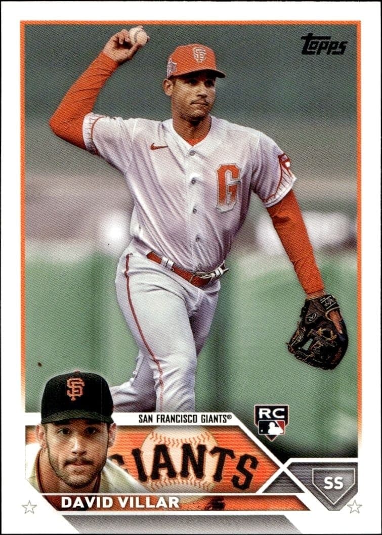 2023 Topps Series 1 David Villar #277 trading card