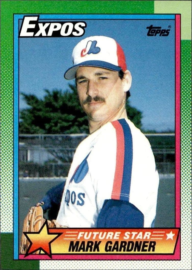 1990 Topps Mark Gardner #284 trading card