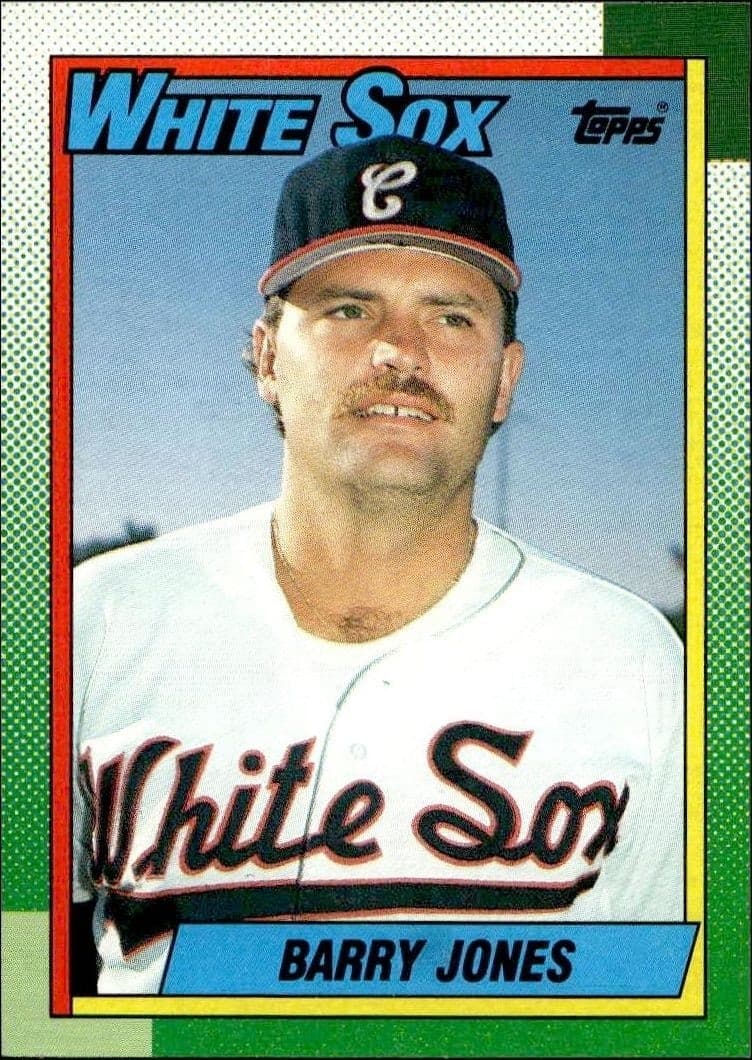 1990 Topps Barry Jones #243 trading card
