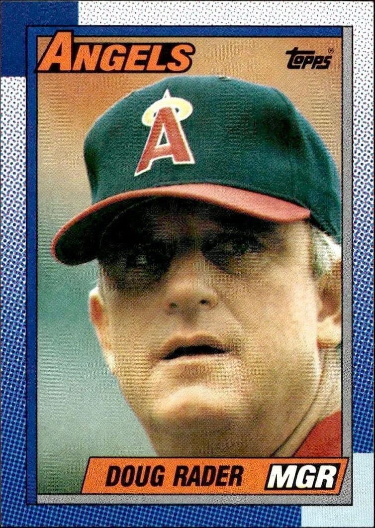 1990 Topps Doug Rader #51 trading card