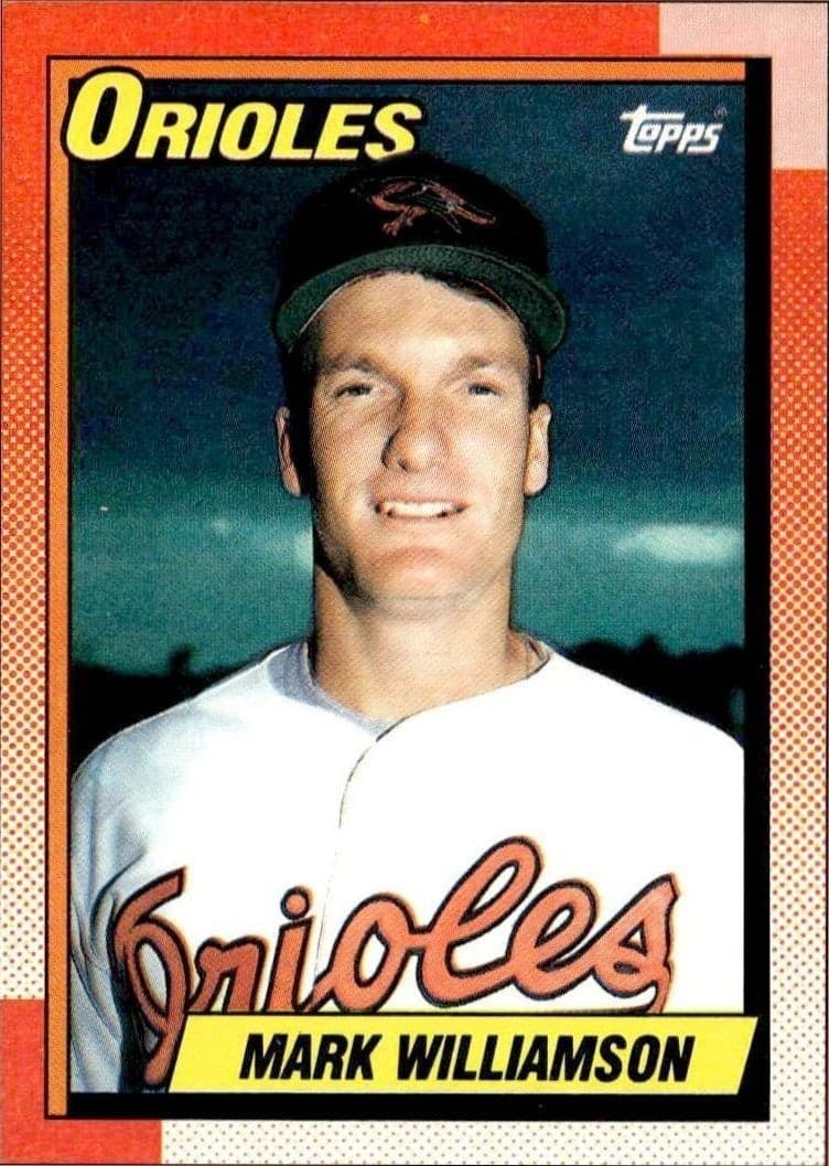 1990 Topps Mark Williamson #13 trading card