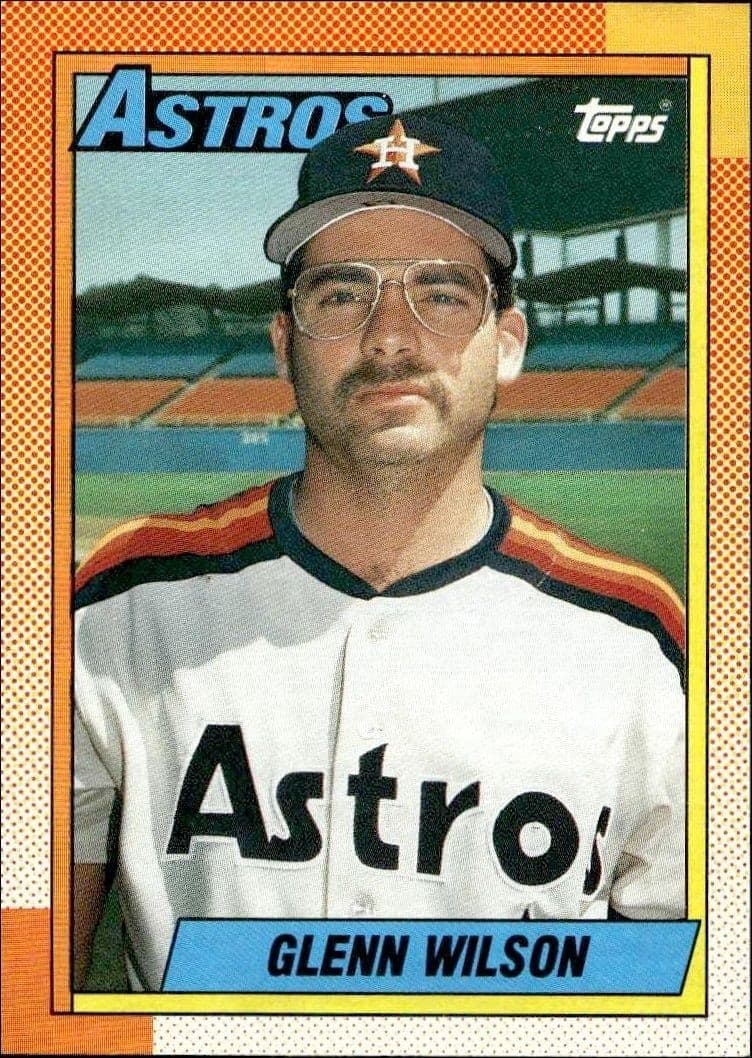 1990 Topps Glenn Wilson #112 trading card