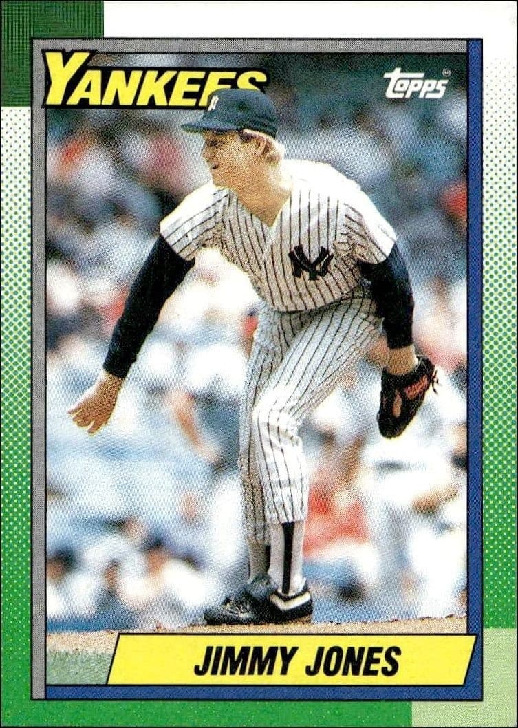 1990 Topps Jimmy Jones #359 trading card