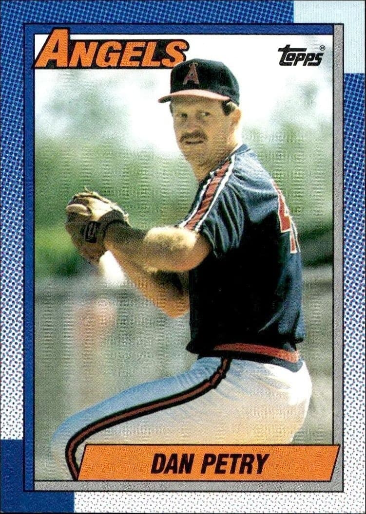 1990 Topps Dan Petry #363 trading card