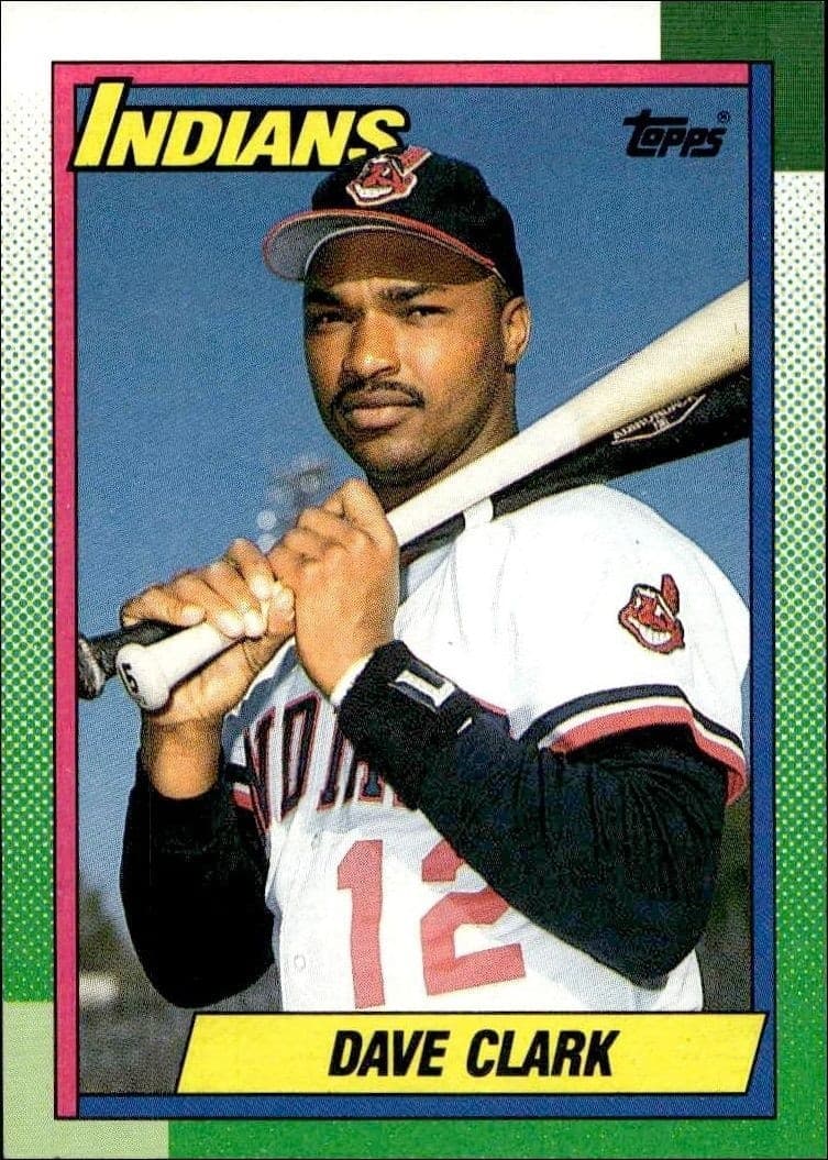 1990 Topps Dave Clark #339 trading card