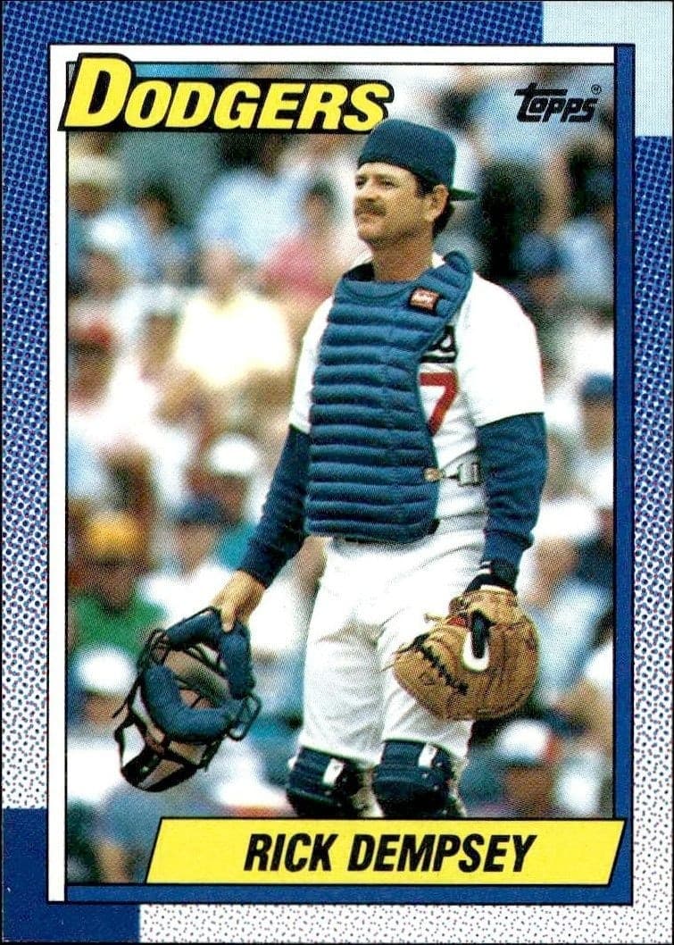1990 Topps Rick Dempsey #736 trading card