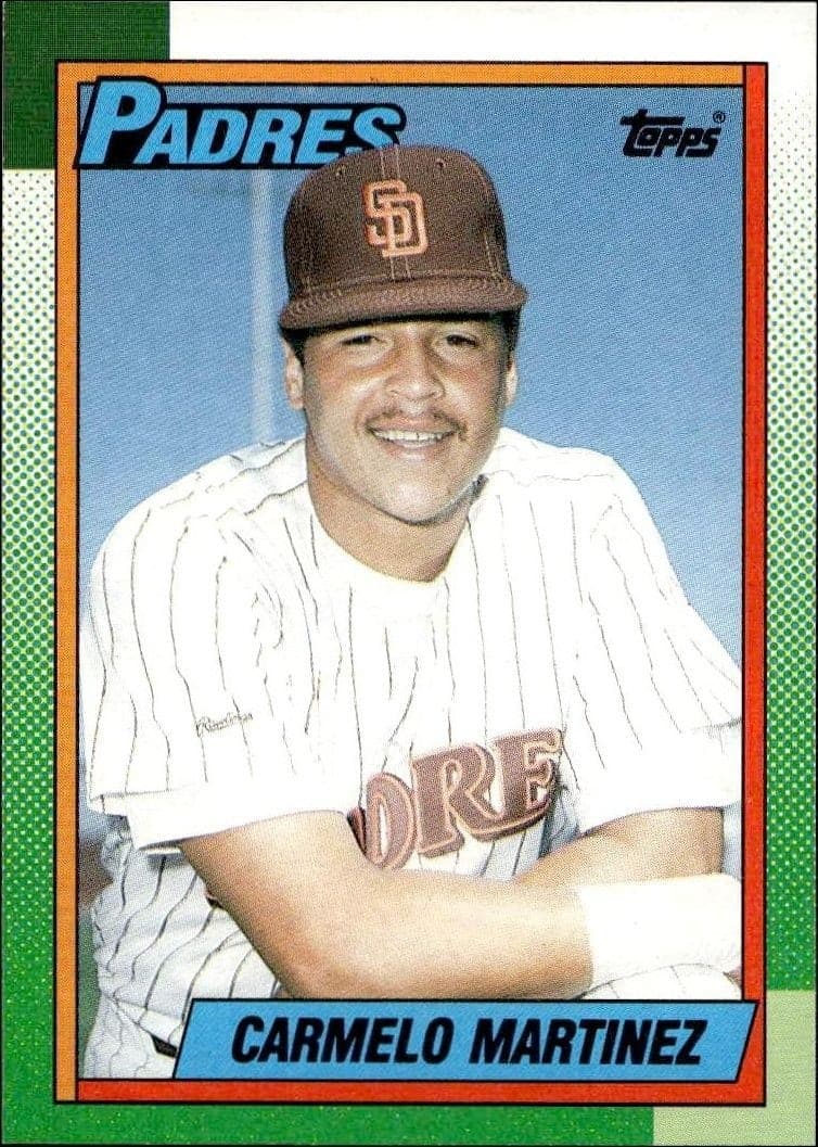 1990 Topps Carmelo Martinez #686 trading card
