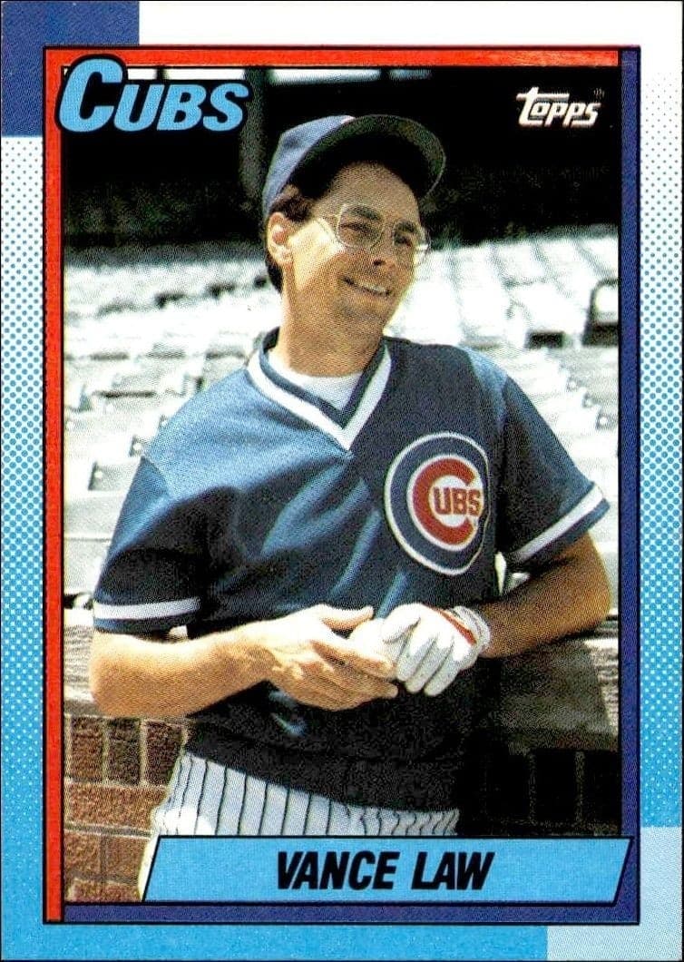 1990 Topps Vance Law #287 trading card