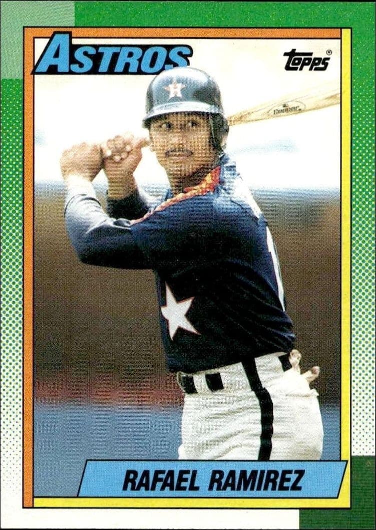 1990 Topps Rafael Ramirez #558 trading card