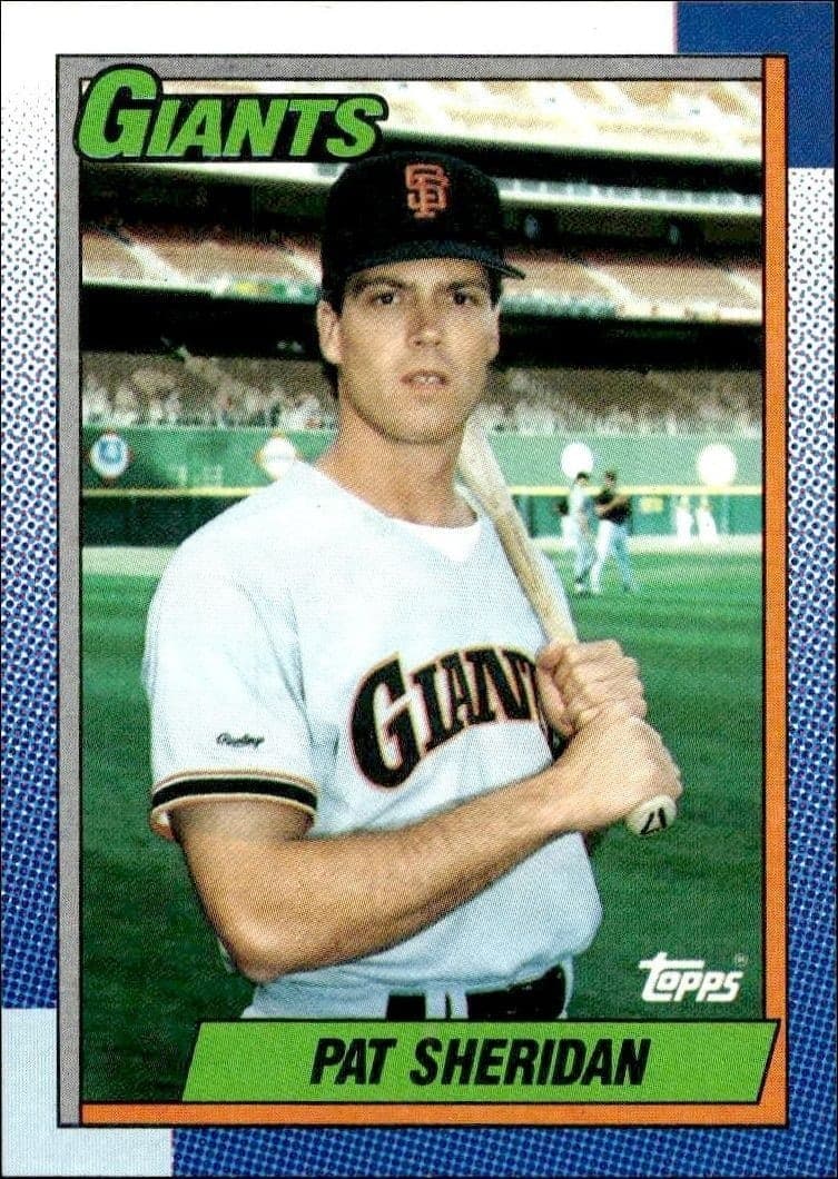 1990 Topps Pat Sheridan #422 trading card