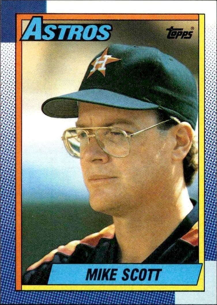 1990 Topps Mike Scott #460 trading card