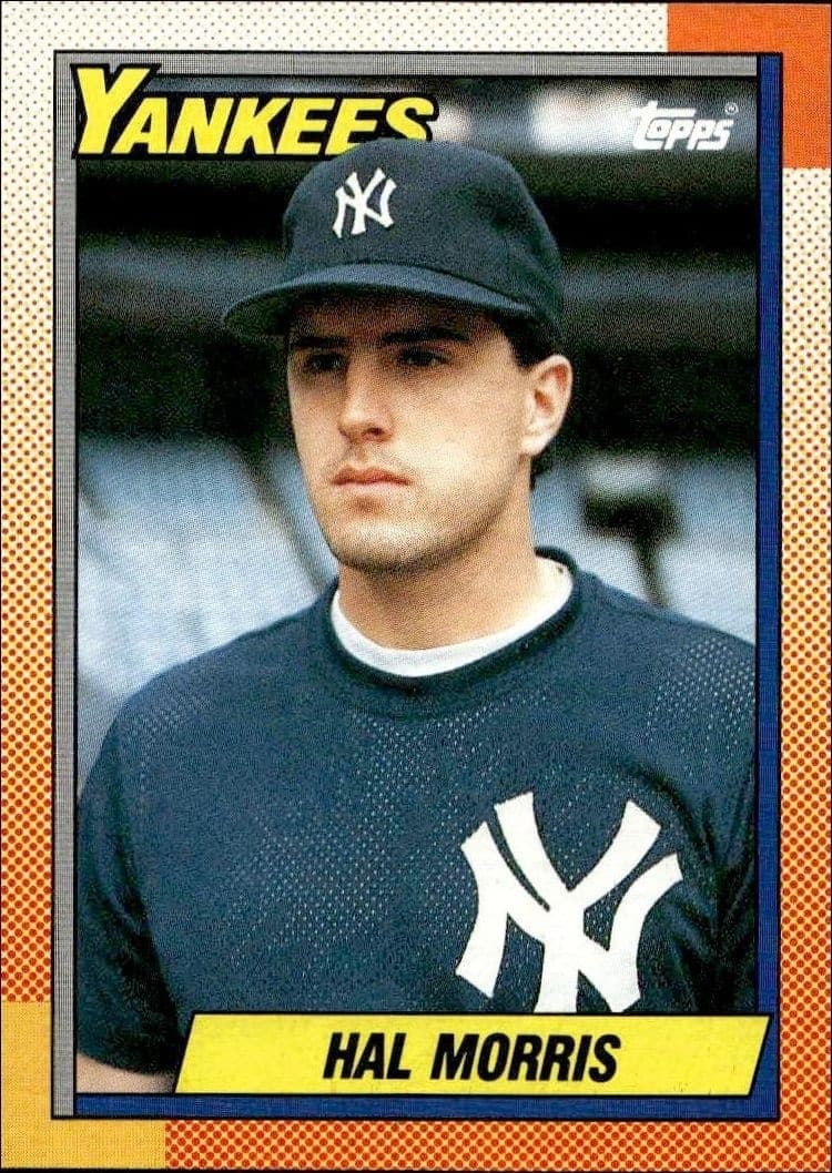 1990 Topps Hal Morris #236 trading card