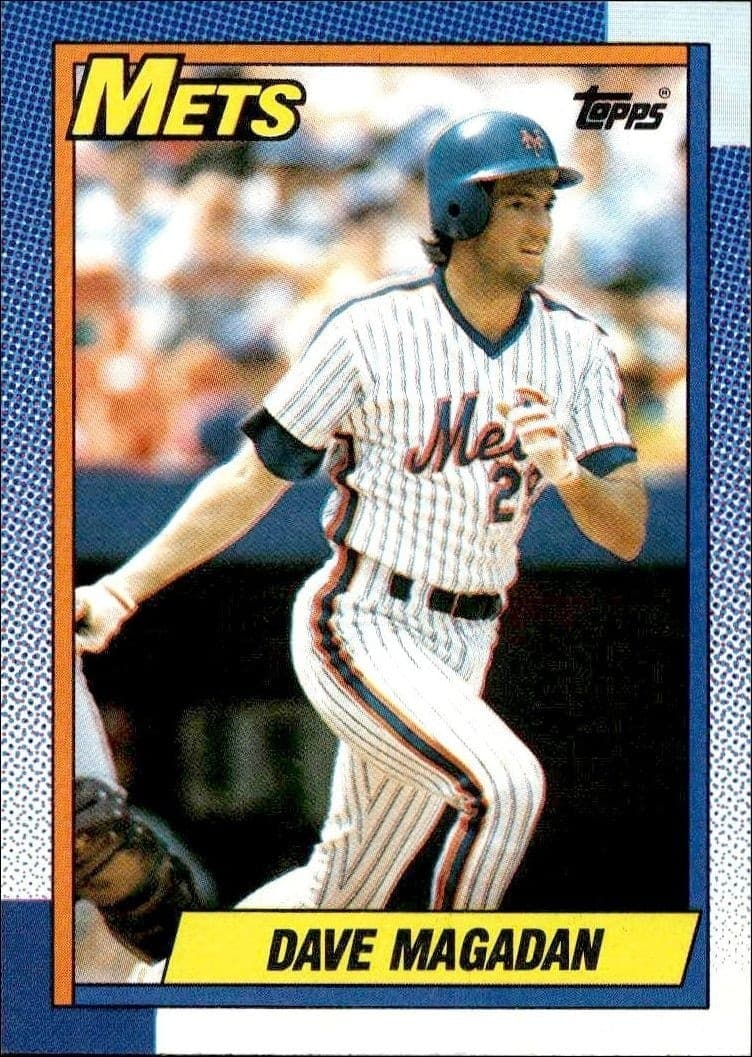 1990 Topps Dave Magadan #135 trading card
