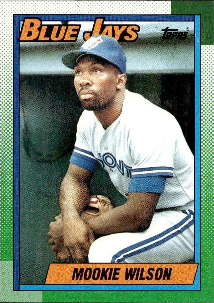 1990 Topps Mookie Wilson #182 trading card