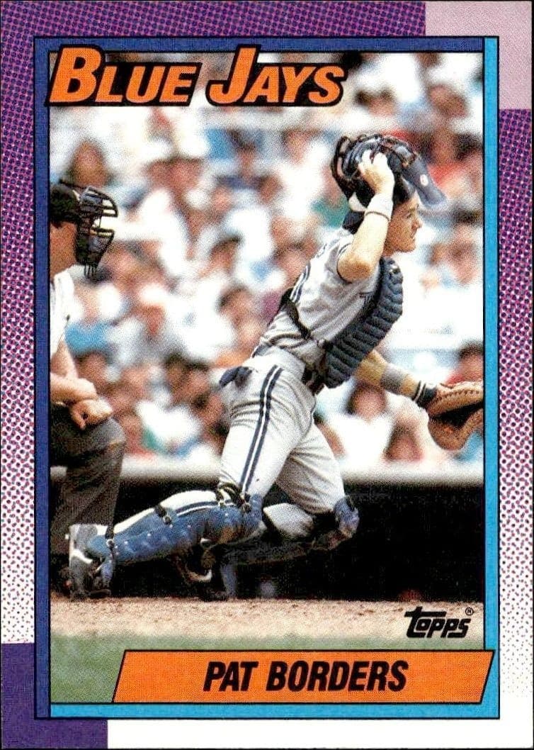 1990 Topps Pat Borders #191 trading card