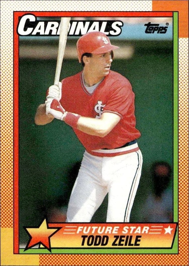 1990 Topps Todd Zeile #162 trading card