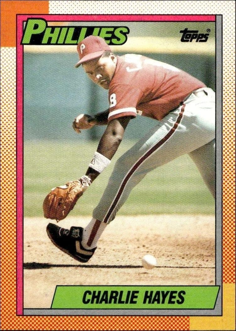 1990 Topps Charlie Hayes #577 trading card