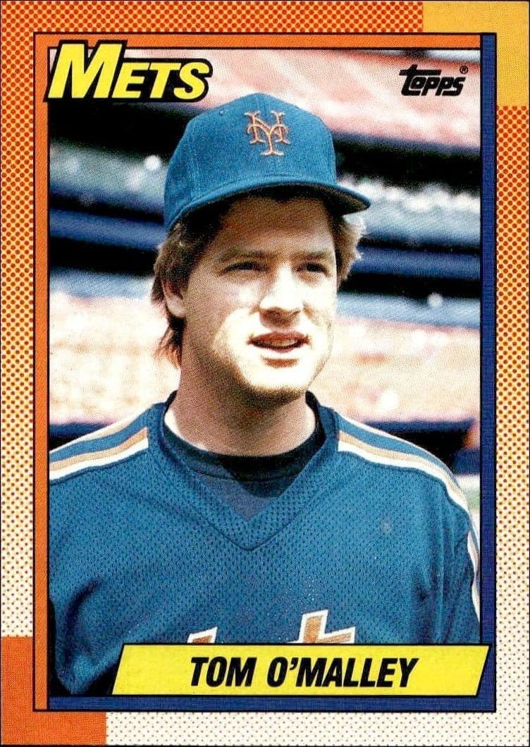 1990 Topps Tom O'Malley #504 trading card
