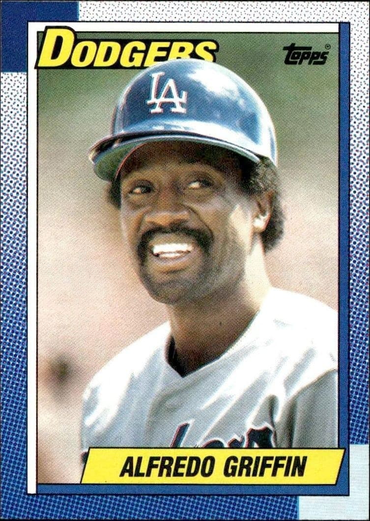 1990 Topps Alfredo Griffin #643 trading card