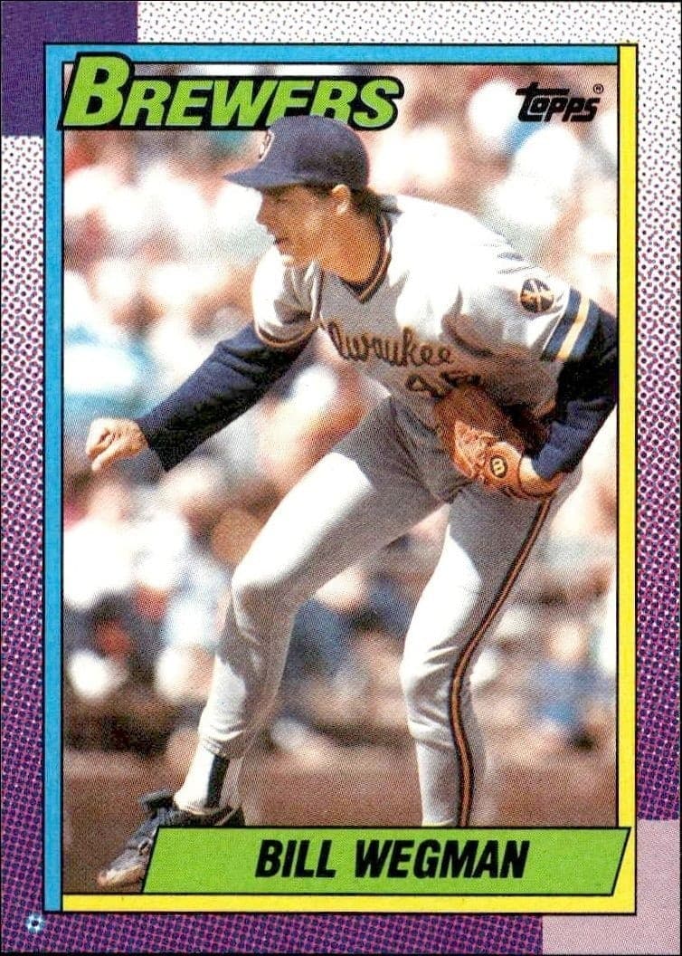 1990 Topps Bill Wegman #333 trading card