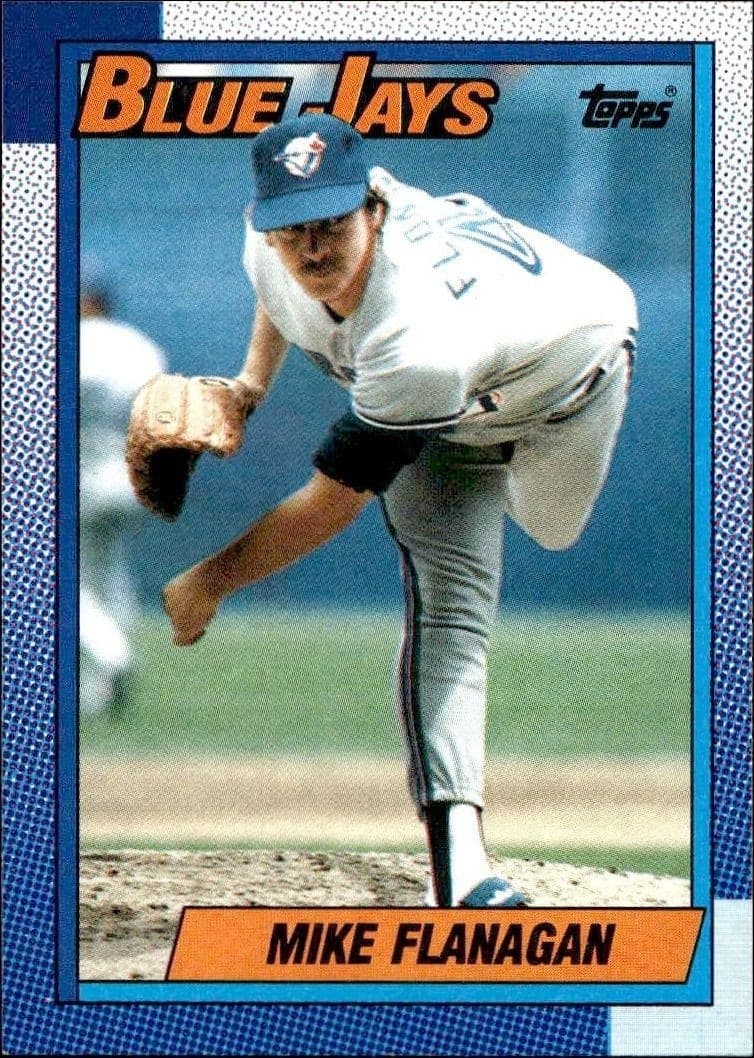 1990 Topps Mike Flanagan #78 trading card