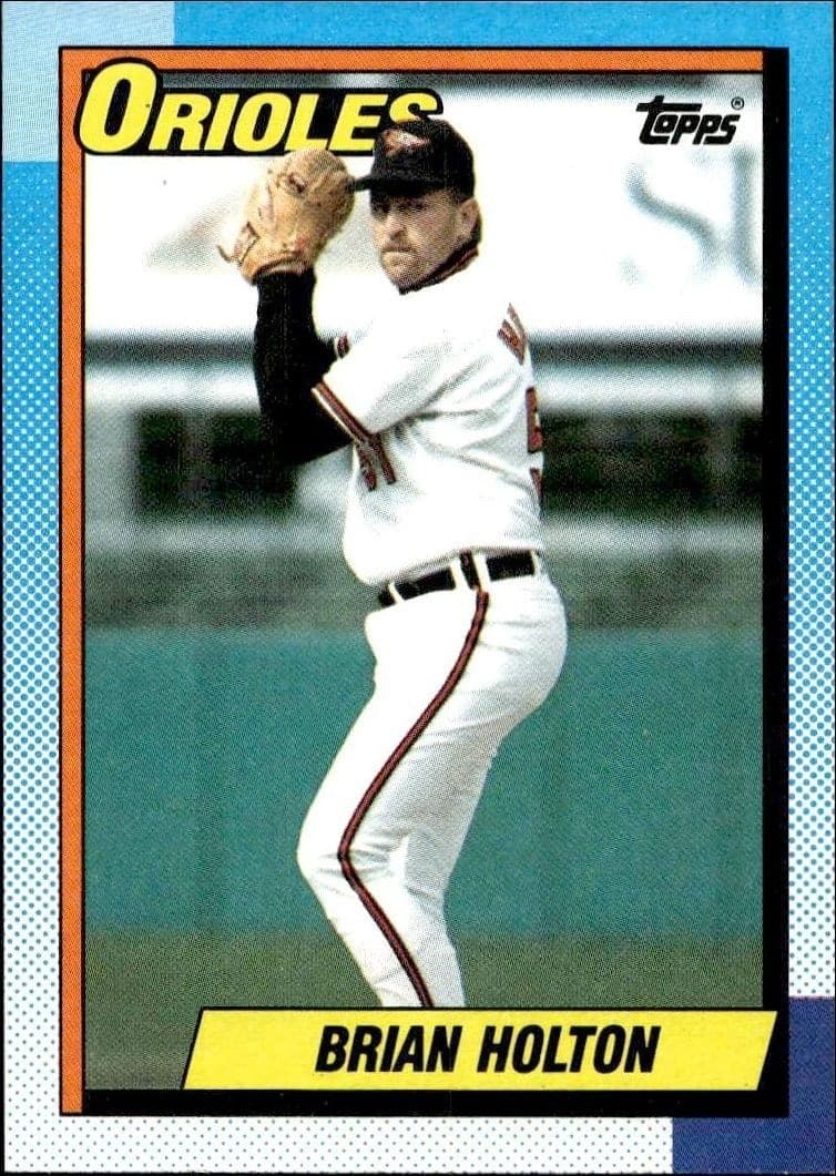 1990 Topps Brian Holton #179 trading card