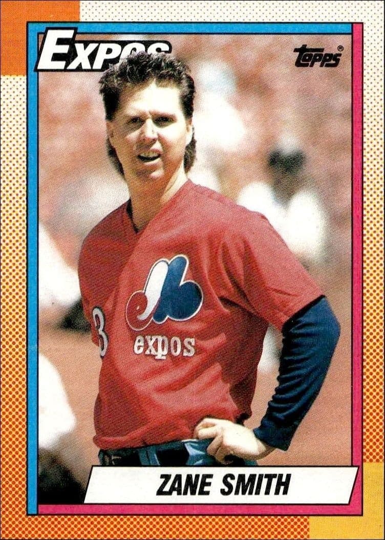 1990 Topps Zane Smith #48 trading card
