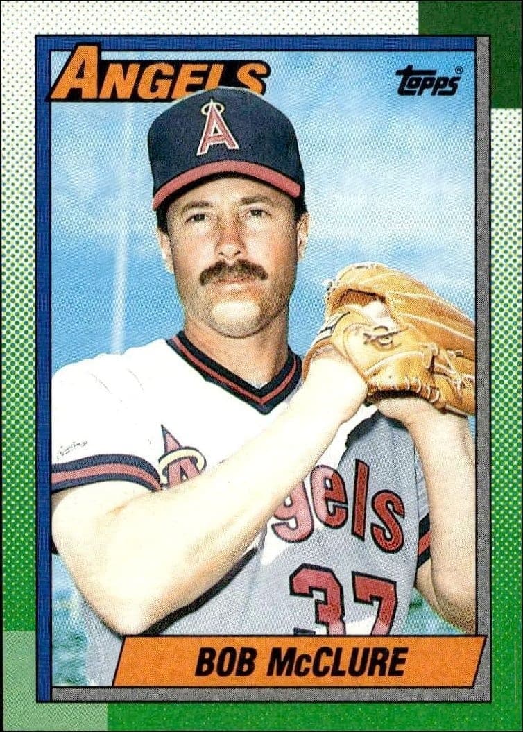 1990 Topps Bob McClure #458 trading card