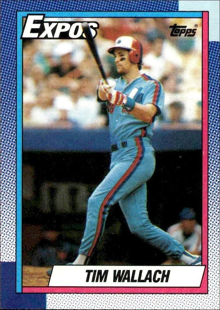 1990 Topps Tim Wallach #370 trading card