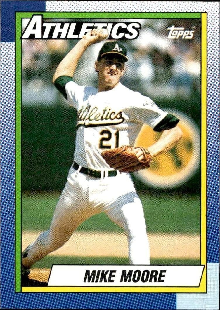 1990 Topps Mike Moore #175 trading card