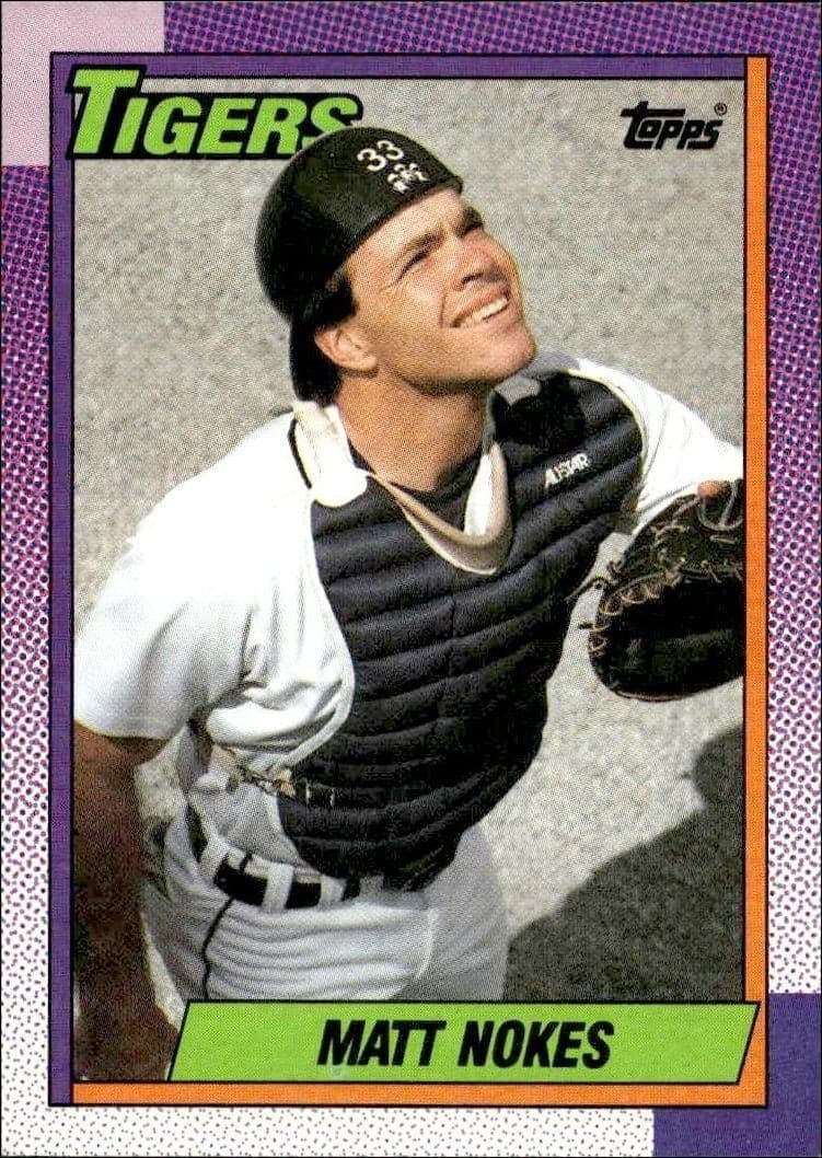 1990 Topps Matt Nokes #131 trading card