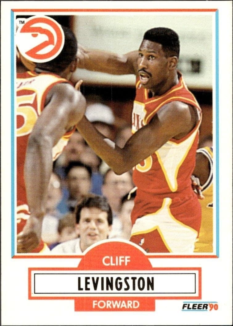 1990-91 Fleer Cliff Levingston #2 trading card