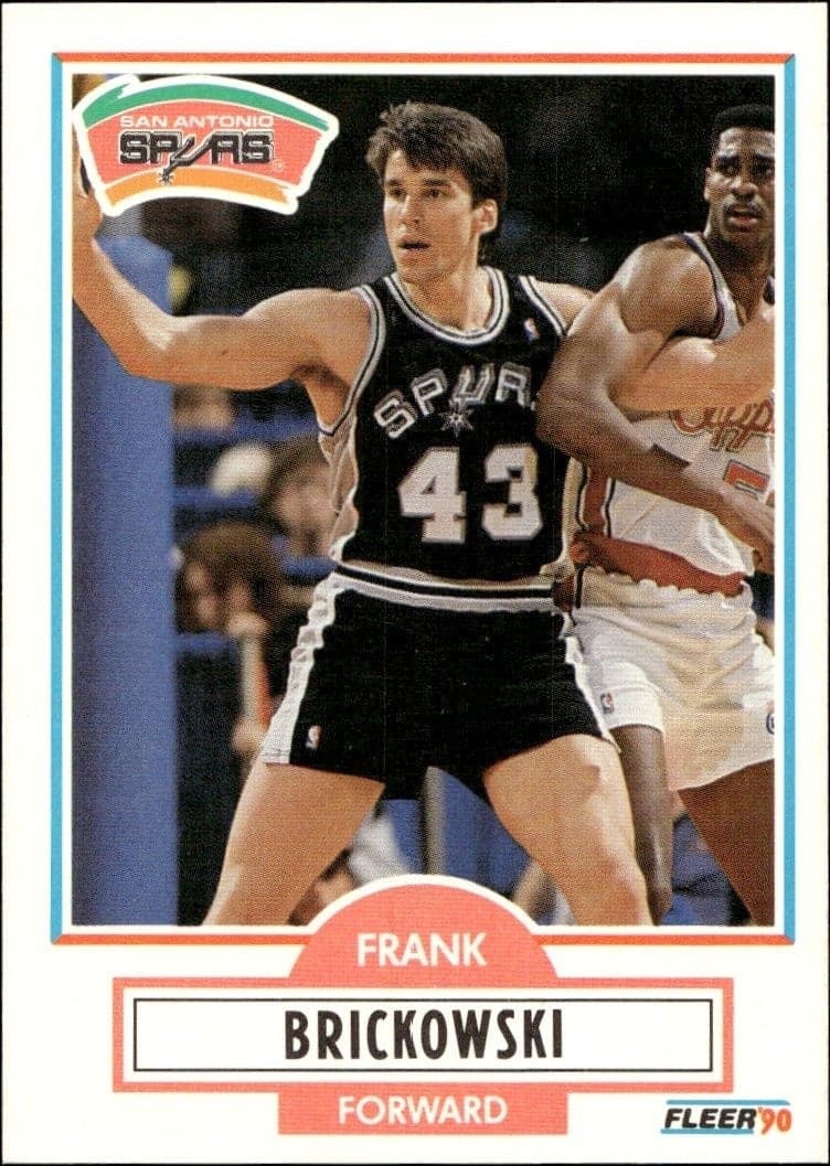 1990-91 Fleer Frank Brickowski #169 trading card