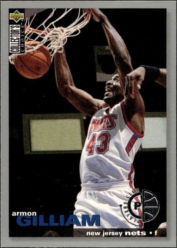1995-96 Upper-Deck Collector's Choice Armon Gilliam #43 trading card