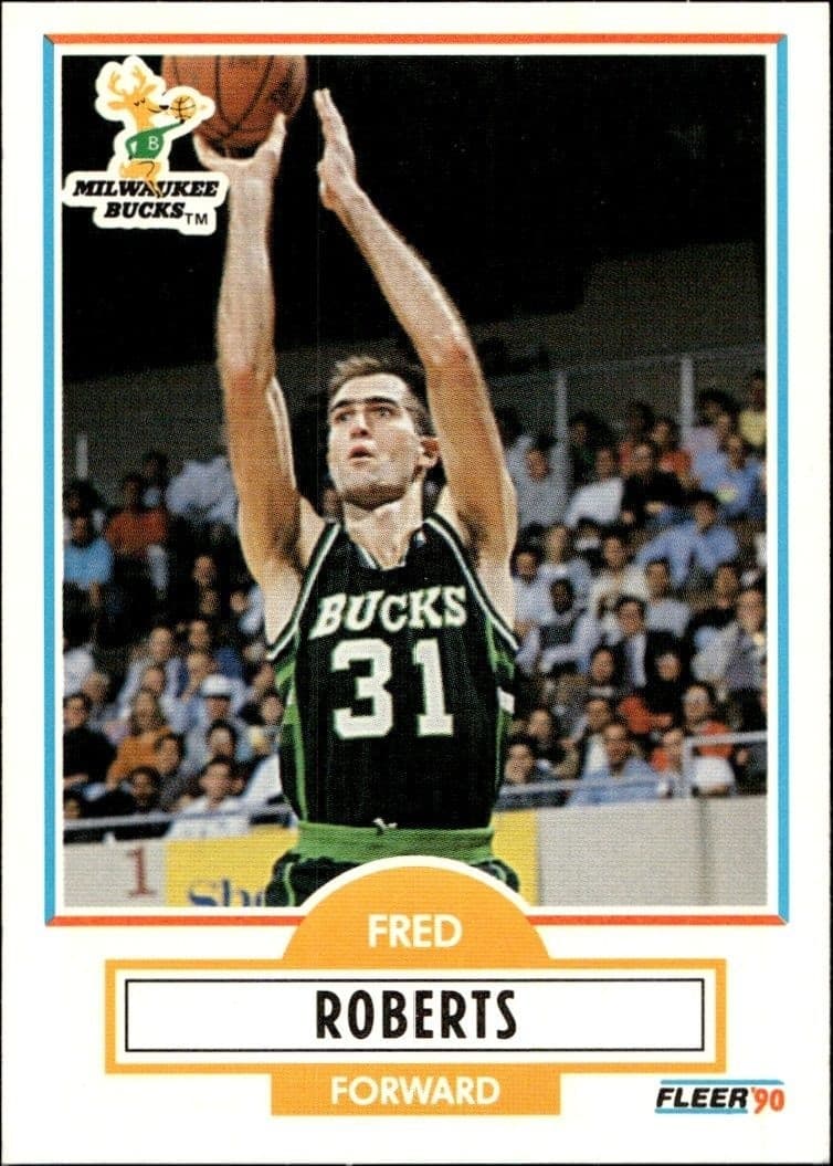 1990-91 Fleer Fred Roberts #108 trading card