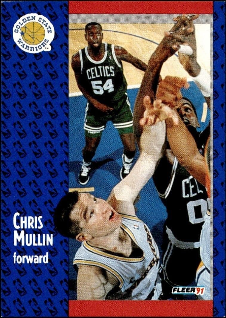 1991-92 Fleer Chris Mullin #69 trading card