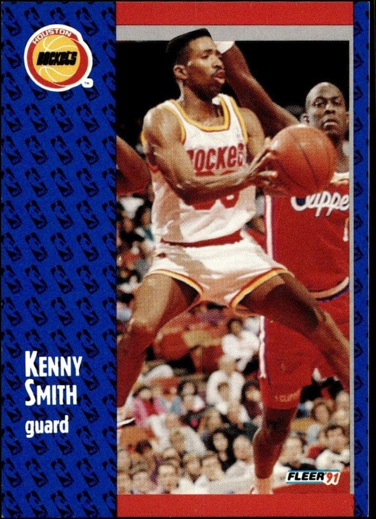 1991-92 Fleer Kenny Smith #78 trading card