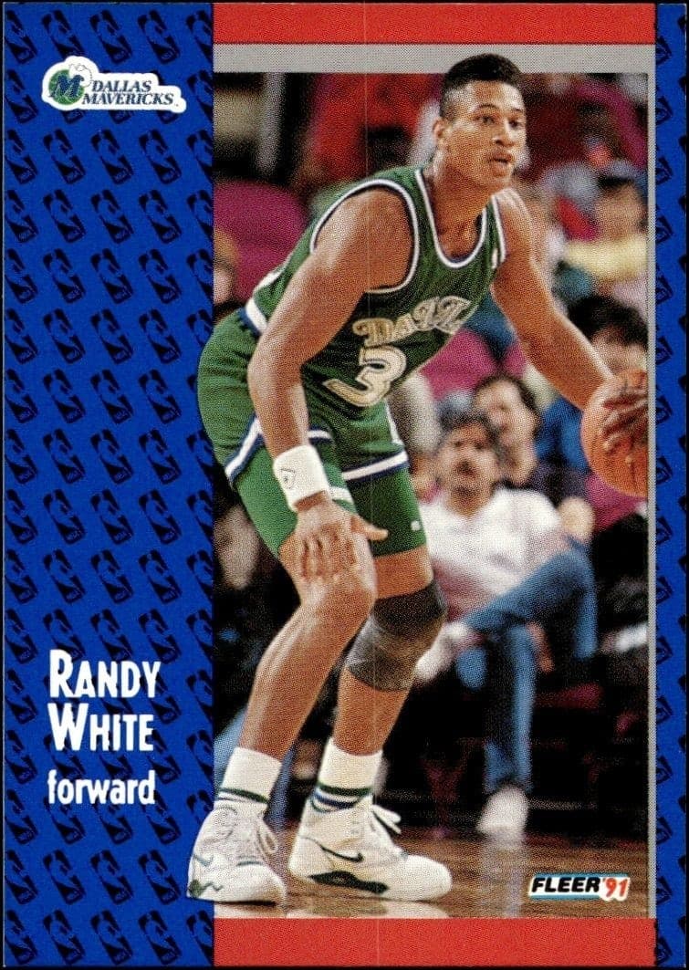 1991-92 Fleer Randy White #47 trading card